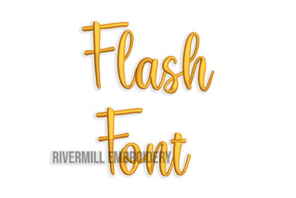 Flash Font: A Seasonal Embroidery Essential