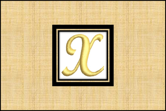 Gold Letter X for Etsy and Small Shops